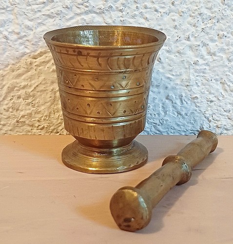 Mörser stößel aus - mörser,