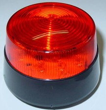 Stroboskop Blitzer Rot, rund