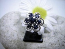 SAFIR KRÖNCHEN DESIGN RING IN