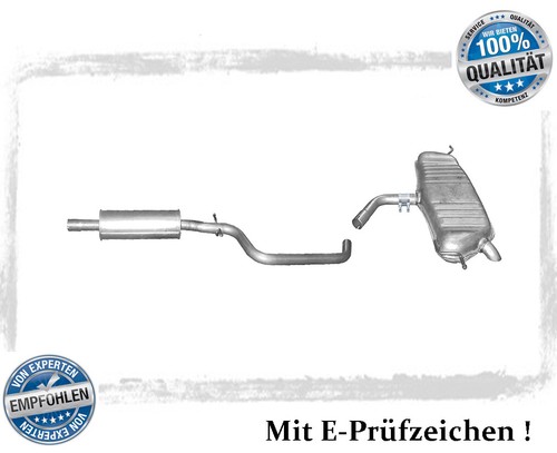 Auspuffanlage für golf 5 - für,