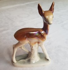 Alte Porzellan Figur Reh