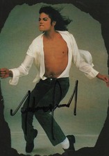 Original Autogramm von MICHAEL JACKSON