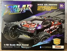 Womaqu 1:10 Großes RC Auto 18 Zoll, Schnelles Ferngesteuertes Auto, 45+ Km/H RC 