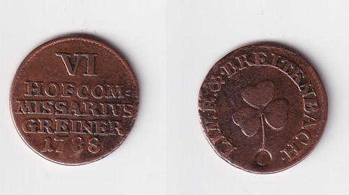 Pfennig kupfer münze - pfennig,