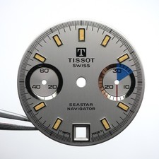 Valjoux 7734 Zifferblatt - TISSOT Navigator Ø28mm - Datum 6h [NOS]