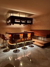 Bar Tresen Theke Kellerbar Hausbar  im Stil englisches Pub Partykeller