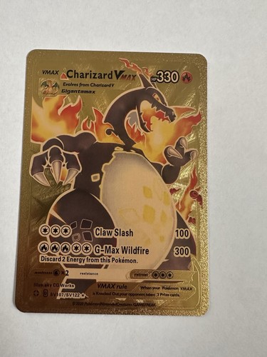 Charizard vmax goldene - vmax,