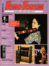 Fono Forum 6/1989 Tabea Zimmermann - Fritz Reiner - Test: Akai Gesamtanlage, NAD