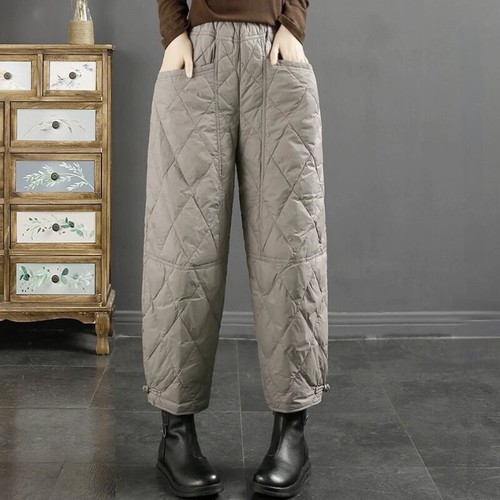 Damen slim gummibund - damen, hose