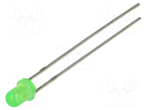 3mm led front gewölbt - 3mm,