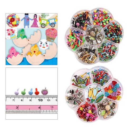 240 stück mini brads papier - stück,
