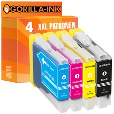 4 Patronen XXL für Brother