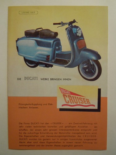 Ducati 1953 cruiser - 1953, roller