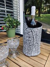 Keramik Weinkühler 26 cm hoch und 13 cm Durchmesser