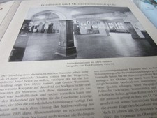 Sachsen Archiv Leipzig 4021 Ausstellungsräume im alten Rathaus 1931/32 Foto