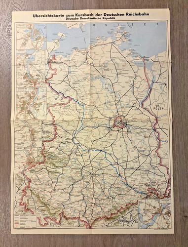 übersichtskarte zum kursbuch - Übersichtskarte,