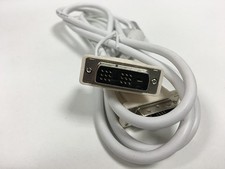 DVI Anschluss Kabel DVI Stecker Digital Monitorkabel LCD LED TV HD 1,8m weiss