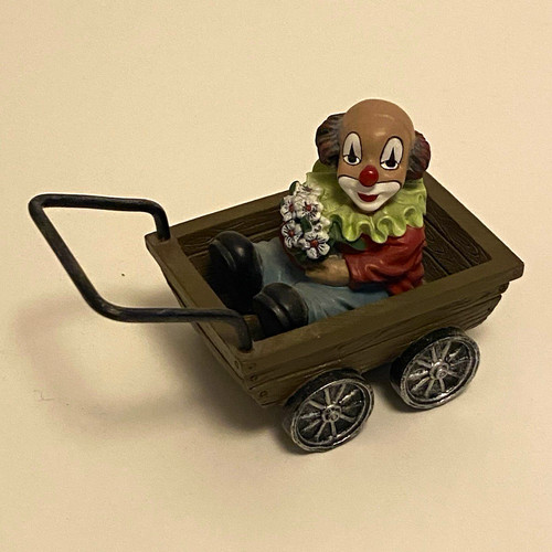 Gilde clown kleinen wagen - clown,