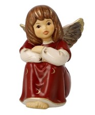 Goebel  Engel Verträumtes Engelchen bordeaux Neuheit 2022 Himmelsbote 8291