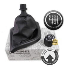 LEDER SCHALTKNAUF + SCHALTSACK