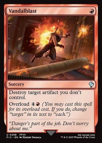 Mtg vandalblast commander - vandalblast,
