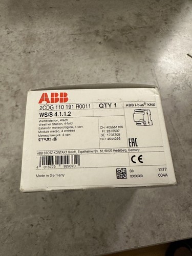 Knx abb 1 - abb, ws/s