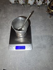 Zinnbecher KRUG 95% ZINN TRINKBECHER 188 GRAMM