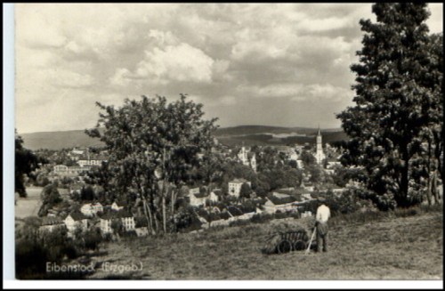 Eibenstock 1958 ddr mann - ddr, ak