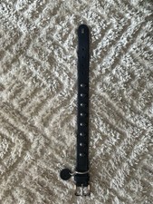 Hunter Halsband Leder Hunde 54cm