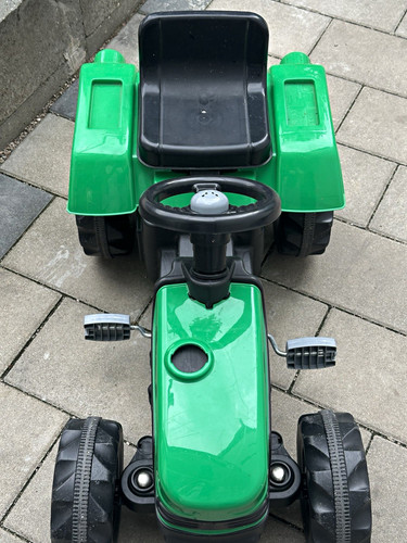 Kinder trettraktor grün aus - kinder,