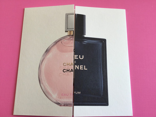 Neue chanel klappkarte chance - chanel,