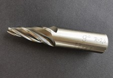 1 HSS  Kegelfräser Ø 8  Konusfräser Schaftfräser Bohrer Fräser Drehen Nuten H0