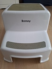 Tritthocker für Kinder, 2 Stufen, rutschfester Töpfchen-Trainingshocker