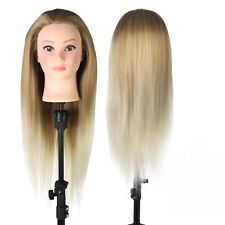 26" Neverland Frisierkopf Friseur Echthaar Übungskopf Friseurkopf Trainingsköpfe