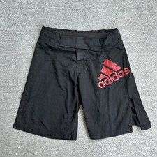 ADIDAS Herren MMA Shorts Bermudas Gr. S Boxen Combat Kurze Hose 4907 Schwarz