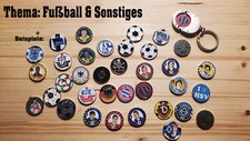 Einkaufswagen Chips - EKW - Korbchip - Fußball, Golf, Handball - Metall Chip