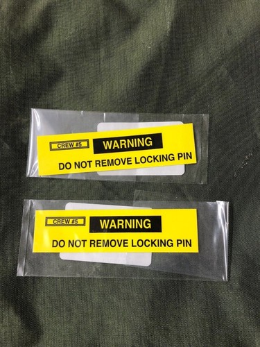 Hmmwv aufkleber warning do - hmmwv,