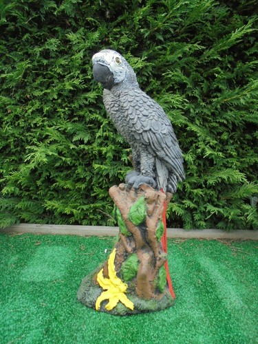 Papagei beton garten ornament - garten,
