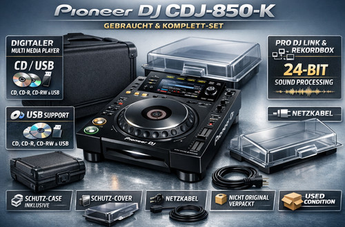 Pioneer cdj 850 multi - dj, cdj-850-k