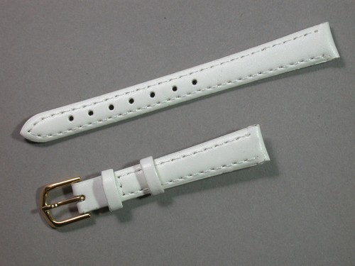 Schmales leder uhrenarmband - leder,