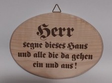 Haussegen, Holz, Höhe 13,5
