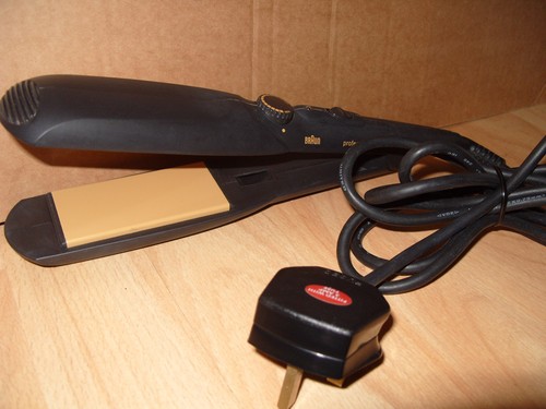 Braun wide plate haarglätter - ,