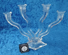 B24/9  Nachtmann Kerzenständer Kerzenleuchter 4 armig Kristall
