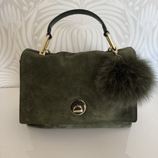 Coccinelle Green Satchel Top