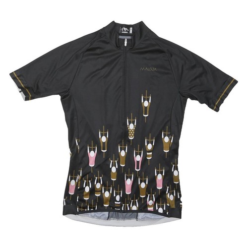 Maloja damen black graphic - black,