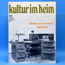 DDR Kultur im Heim 3 1985 MDW 90 Bauhaus Vorgärten Zypern Haustüren Überbau A