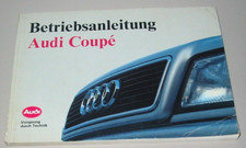 Betriebsanleitung Audi Coupe