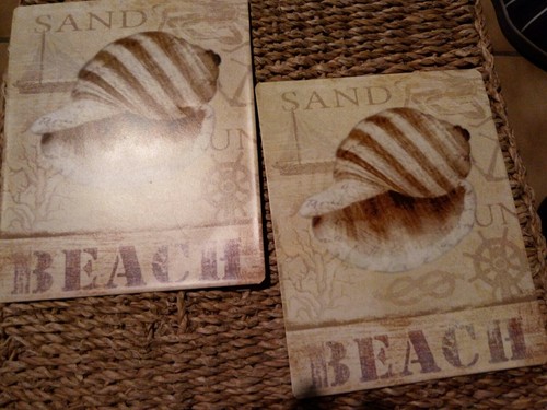 Beach sand muschel 2x - sand,