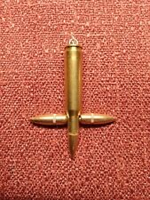 Petruskreuz (umgedrehtes Kreuz) aus Patronenattrappe als Anhänger. Gothic