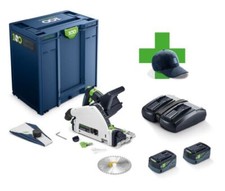 Festool Akku-Tauchsäge TSC 55 KEBI-Plus/XL100Y Limited Edition, 2x 5,0Ah + Lader